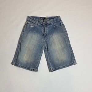 South Pole Women’s Distressed Blue Denim Shorts